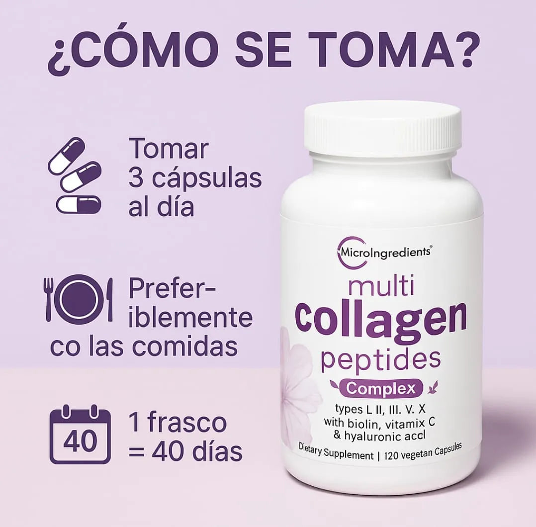 Multi collagen peptides complex Imagen secundaria del producto