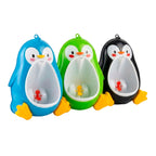 Orinal Infantil con Forma de Pingüino